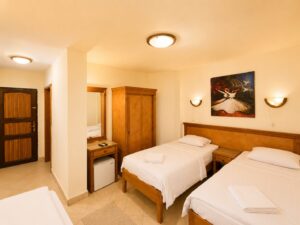 Triple Room Back View Layout and Amenities – Dyarna Hotel Dahab