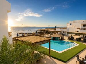 Single Room Sea View – Pool and Red Sea Sunset View – Dyarna Hotel Dahab