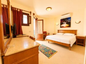 Single Room Back View Interior – Dyarna Hotel Dahab